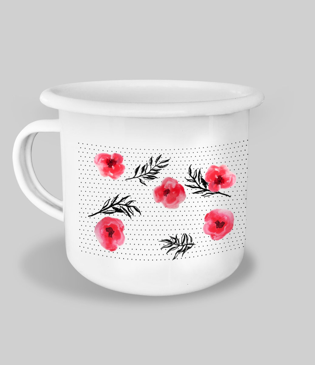 Mug - Coquelicots