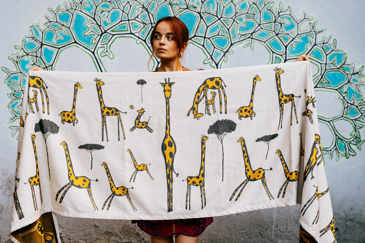 "Autographe de girafe"