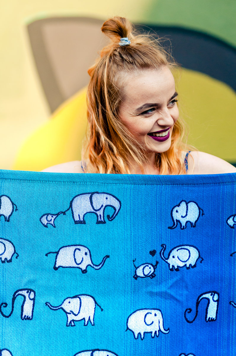 "Le son d’elephant – Bleu sans fin"