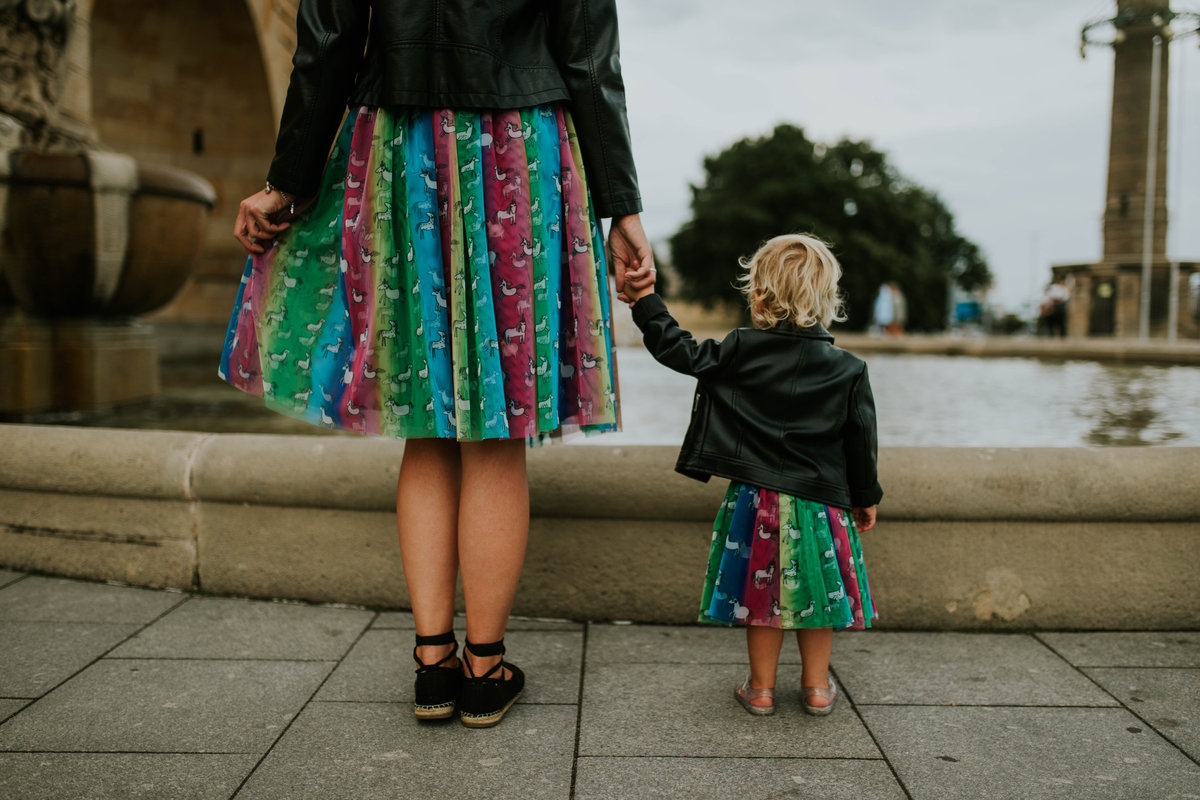 Over the rainbow- tulle skirts
